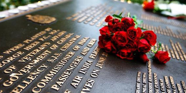 Подія 23 червня - Національний день пам'яті жертв тероризму в Канаді Подія 23 червня - Національний день пам'яті жертв тероризму в Канаді