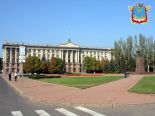 Будівля міськвиконкому. 
 Миколаїв. 
 Параметры оригінала картинки 1024 X 768 
 255614 byte