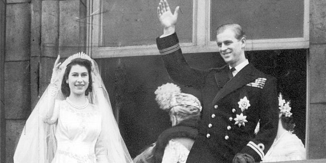 Подія 20 листопада - День пам'яті весілля Єлизавети II і офіційний день національного прапора в Великобританії