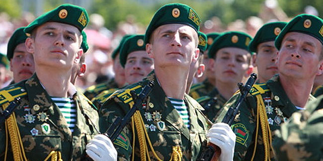 Подія 18 березня - День Внутрішніх військ Республіки Білорусь