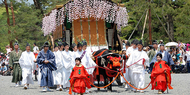 Подія 15 травня - Фестиваль Мальви або Аой-мацурі в Японії