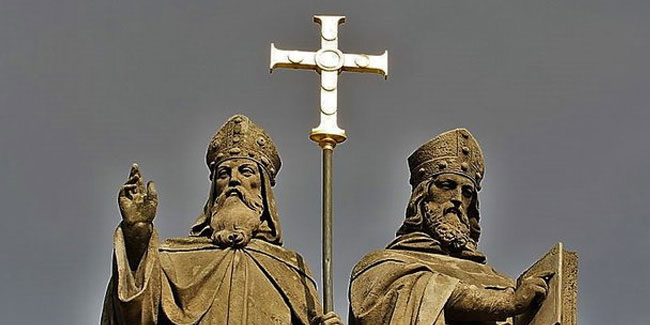 Подія 5 липня - День Кирила і Мефодія в Чехії і Словаччині