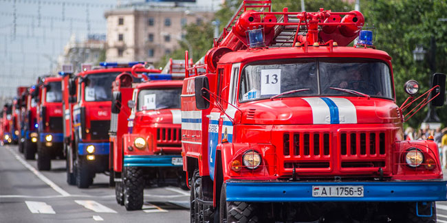 Подія 25 липня - День пожежної служби в Білорусі