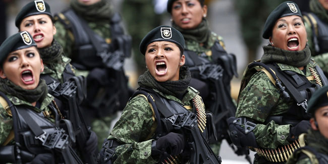 Подія 19 лютого - День збройних сил Мексики