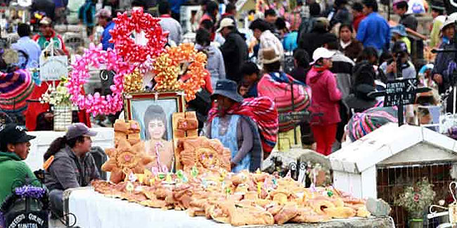 Подія 1 листопада - Тодос Сантос в Болівії