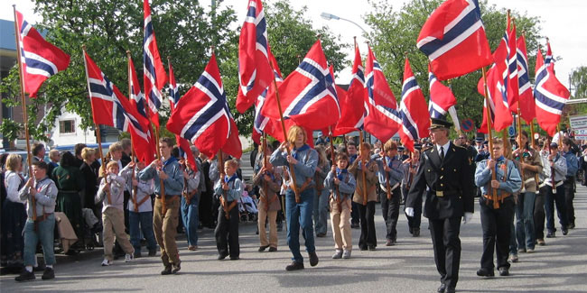 Подія 1 травня - День відкритих дверей або День праці в Норвегії