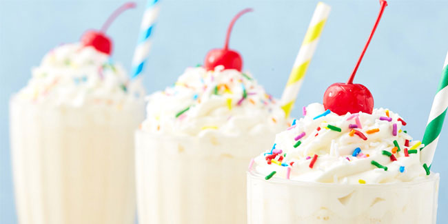 Подія 20 червня - Національний день ванільного молочного коктейлю і День содової з морозивом в США
