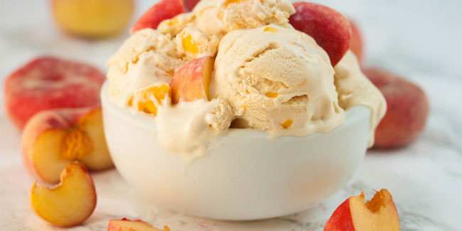 Подія 17 липня - Національний день персикового морозива в США