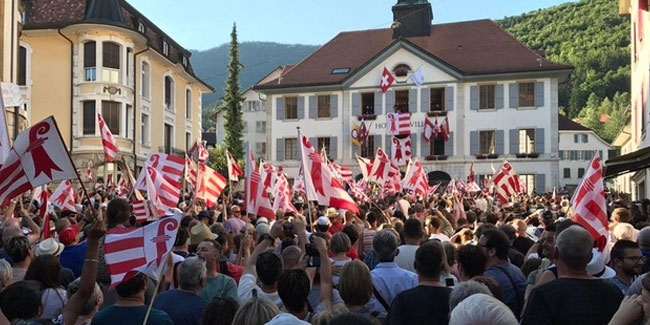 Подія 23 червня - День Незалежності кантону Юра в Швейцарії