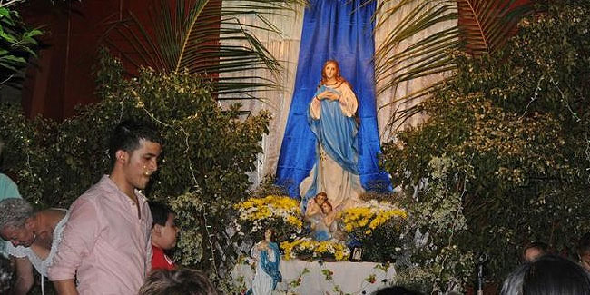 Подія 7 грудня - День звісточки про Непорочне Зачаття Марії в Нікарагуа