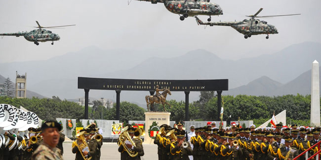 Подія 9 грудня - День армії в Перу