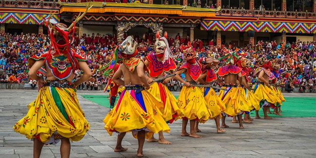 Подія 6 серпня - Фестиваль Цечу міста Тхімпху в Бутані