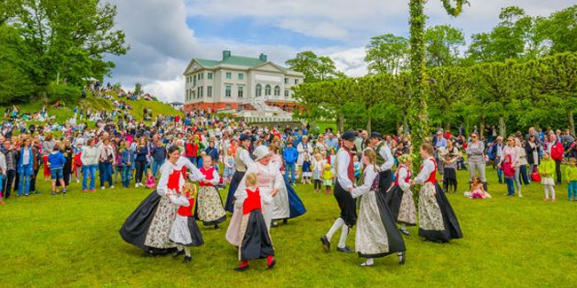 Подія 23 червня - День середини літа в Швеції