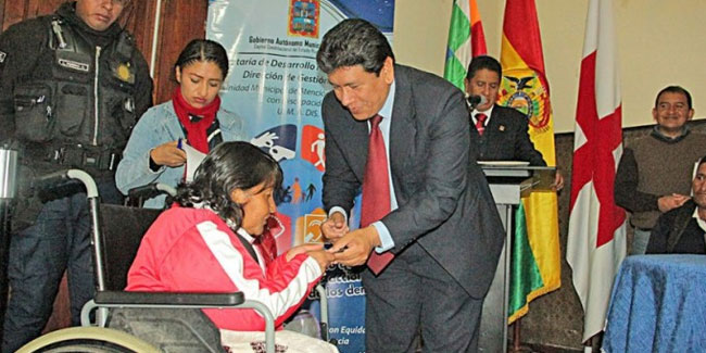 Подія 15 жовтня - Національний день людей з обмеженими можливостями в Болівії