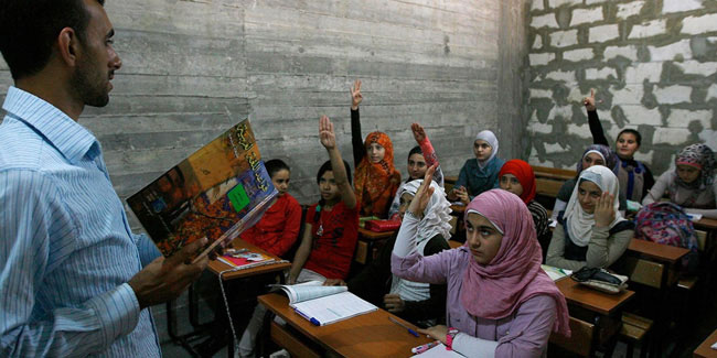 Подія 18 березня - День вчителя в Сирії