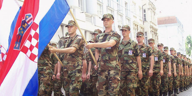 Подія 28 травня - День збройних сил в Хорватії