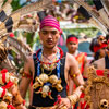 Початок Гавай Даякського фестивалю в Сараваке, Малайзії, Західній Калімантані і Індонезії