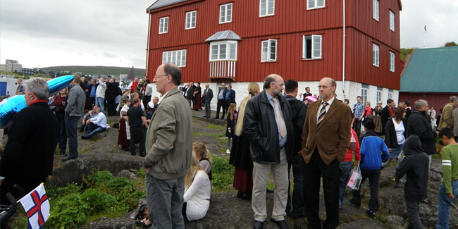 Подія 28 липня - Початок Фестиваля Ólavsøka на Фарерських островах