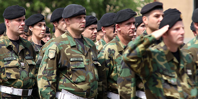 Подія 18 серпня - День збройних сил Македонії