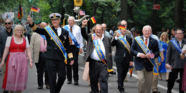 Подія 16 вересня - День германо-американського параду Штойбена в США