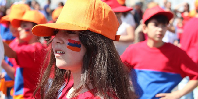 У День незалежності в Єревані, столиці держави, проводяться численні святкові заходи